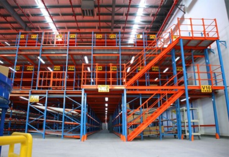 Slotted Angle Mezzanine Floor In Gariaband